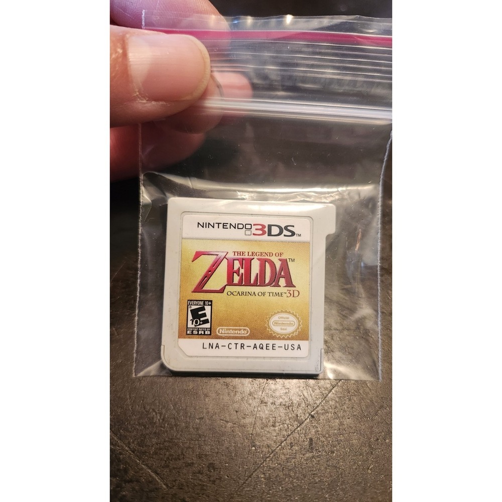 The Legend of Zelda: Ocarina of Time 3D (Nintendo 3DS, 2011) Cartridge Only